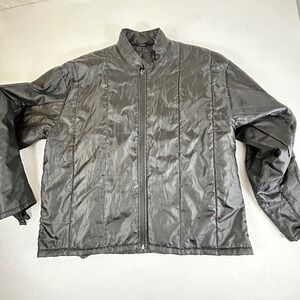 Nitro Racing Men's XL Black Padded Jacket Motorcycle Racing Moto GP